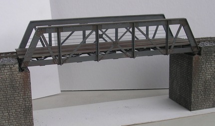 Ocelový příhradový most TT