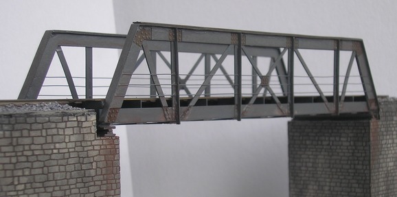 Ocelový příhradový most TT