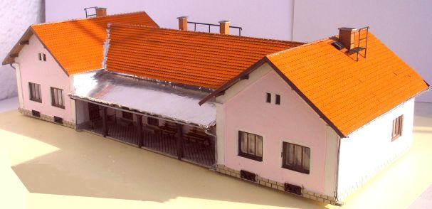 Výpravní budova LVII/H Ledeč TT