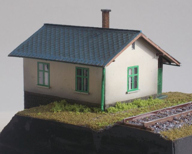 Podsklepený strážní domek MSCB TT