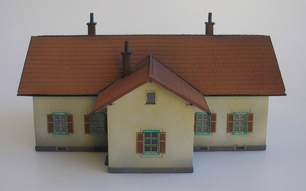 Strážní dvojdomek KkStB 108/H H0