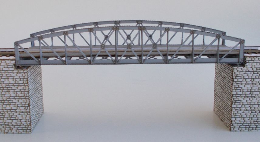 Ocelový obloukový most TT