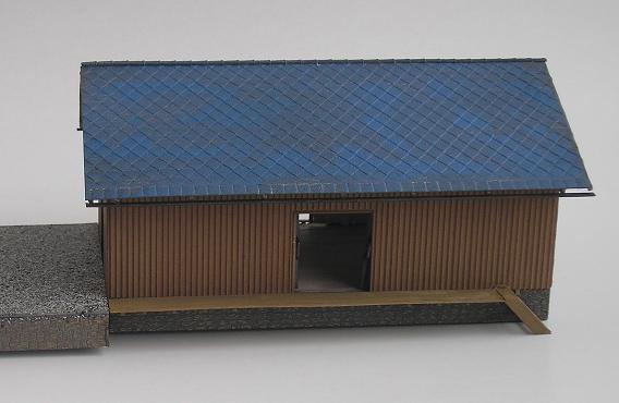 Dřevěný sklad  StEG velký H0 (Litovel)