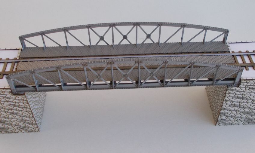 Ocelový obloukový most TT