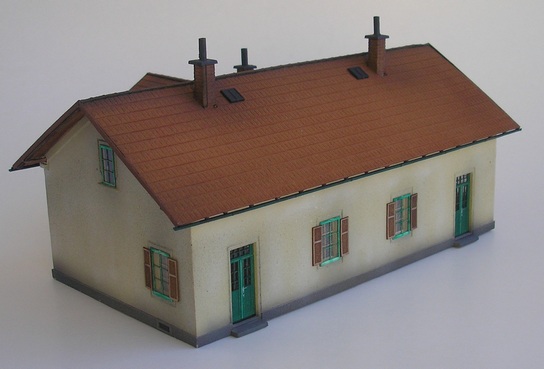 Strážní dvojdomek KkStB 108/H H0