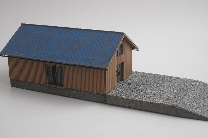 Dřevěný sklad  StEG velký H0 (Litovel)