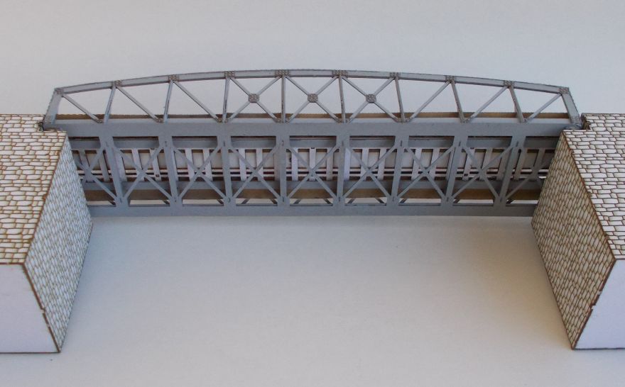 Ocelový obloukový most TT