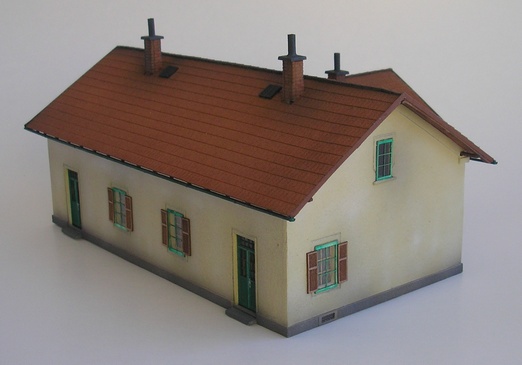 Strážní dvojdomek KkStB 108/H H0